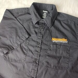 Jägermeister Button Up Casual Shirt Mens Size XL
